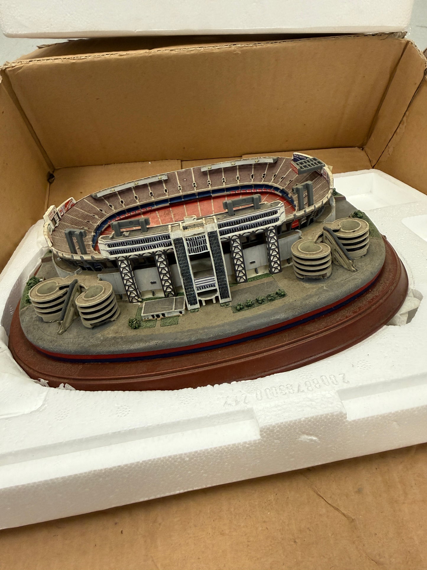 Danbury Mint Giants Stadium New York Giants Football Team Display Model