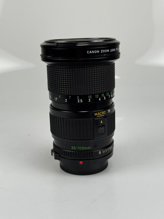 Canon New FD NFD 35-105mm f3.5 MF Zoom Lens