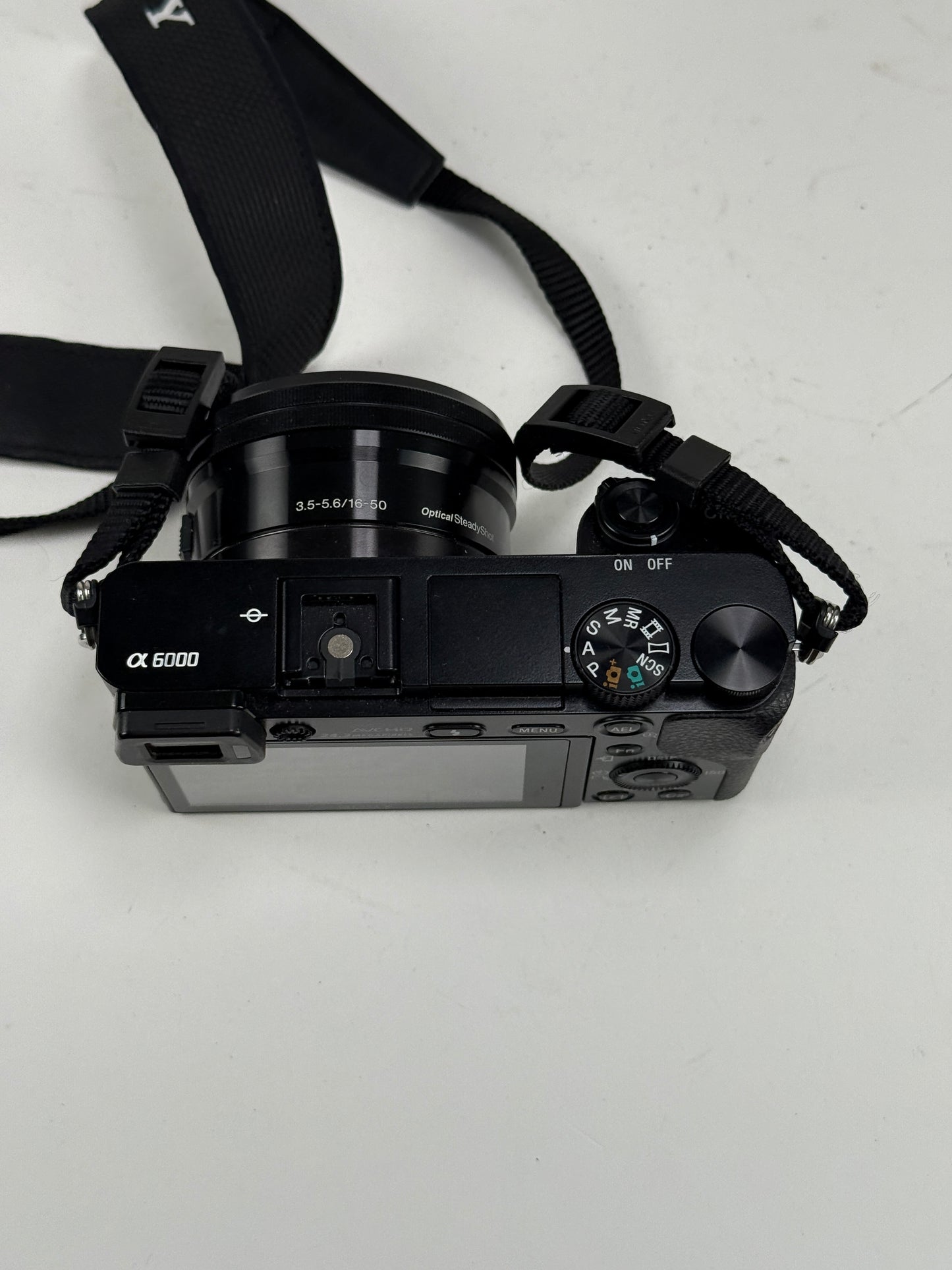 Sony Alpha A6000 24.3MP Digital Camera Black kit with 16-50mm lens kit