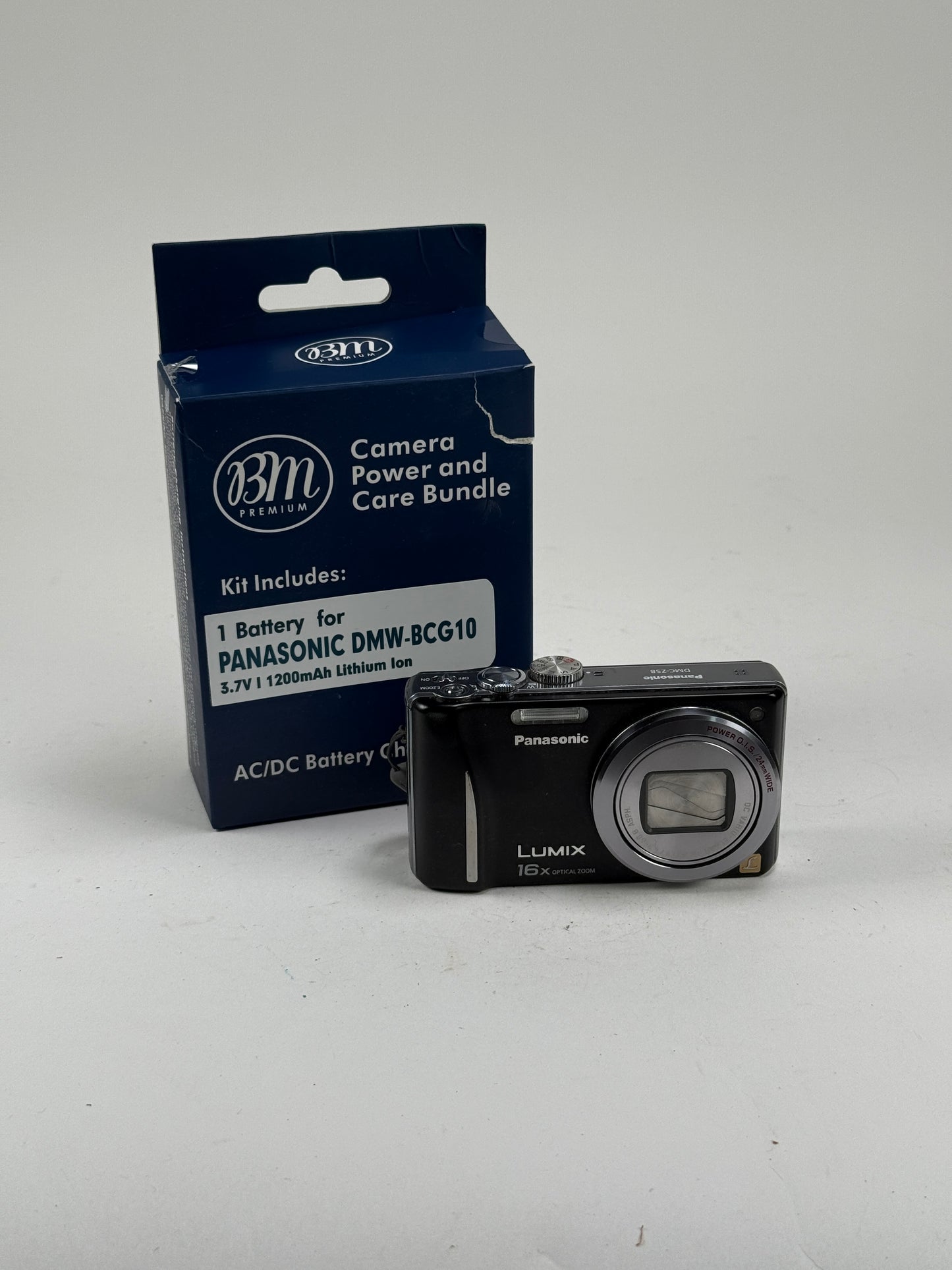 Panasonic Lumix DMC-ZS8 Digital Camera 14.1 MP 16X Zoom Black