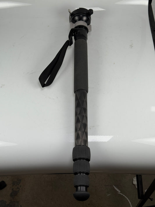 RRS Really Right Stuff MC-34 Carbon Fiber Monopod with Head and case