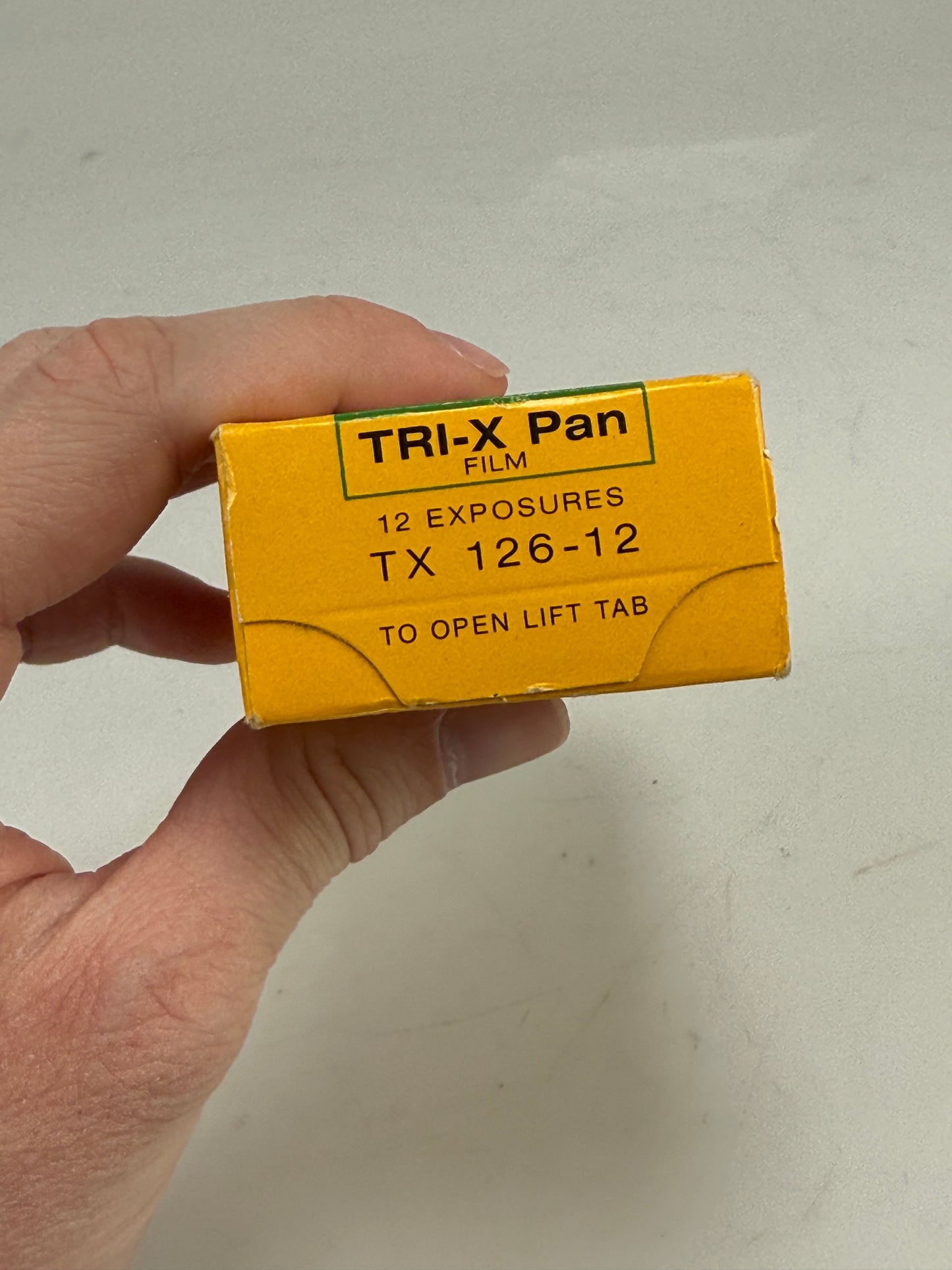 Kodak Tri-X Pan 126-12 Black & White Film