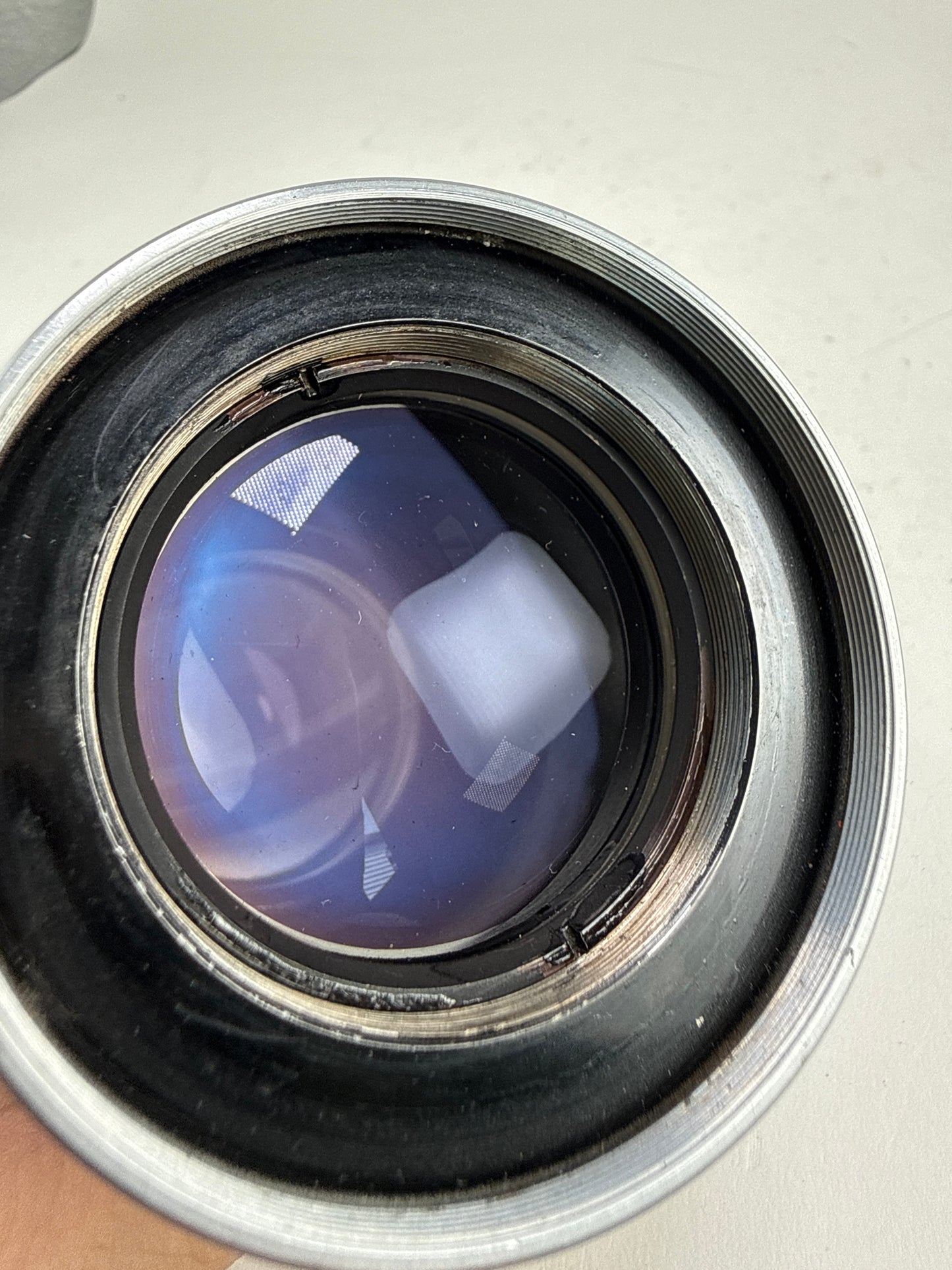 Bausch Lomb super Cinephor 3.5 inch 88.9mm f2 projection lens RARE
