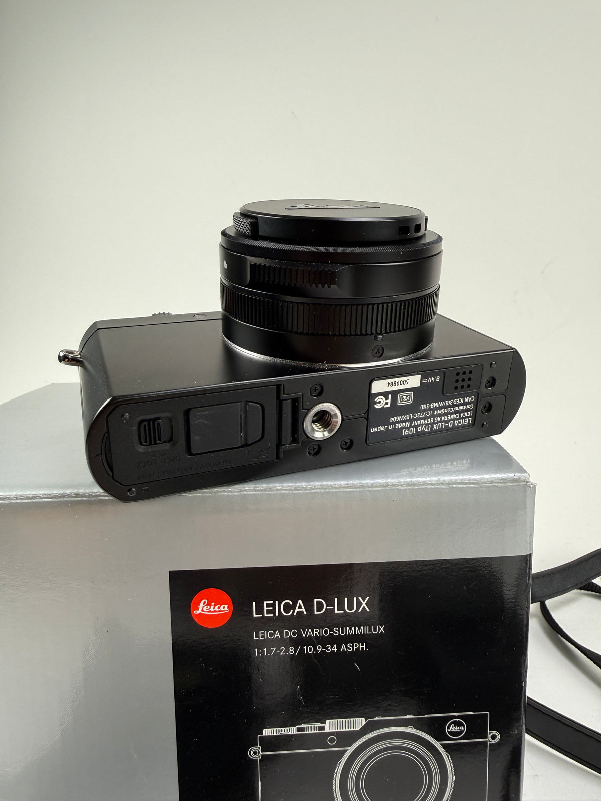 Leica D-Lux Typ 109 digital camera Black 18471