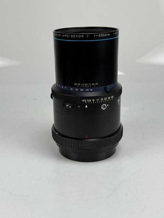 Mamiya APO Sekor Z 250mm f4.5 Lens for RZ67 Pro II ProII D II
