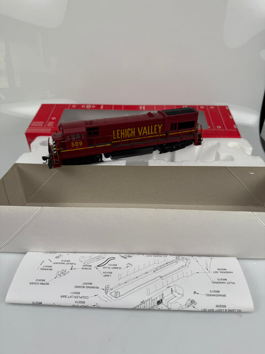 Atlas HO Lehigh Valley 509 U32B Locomotive low noise