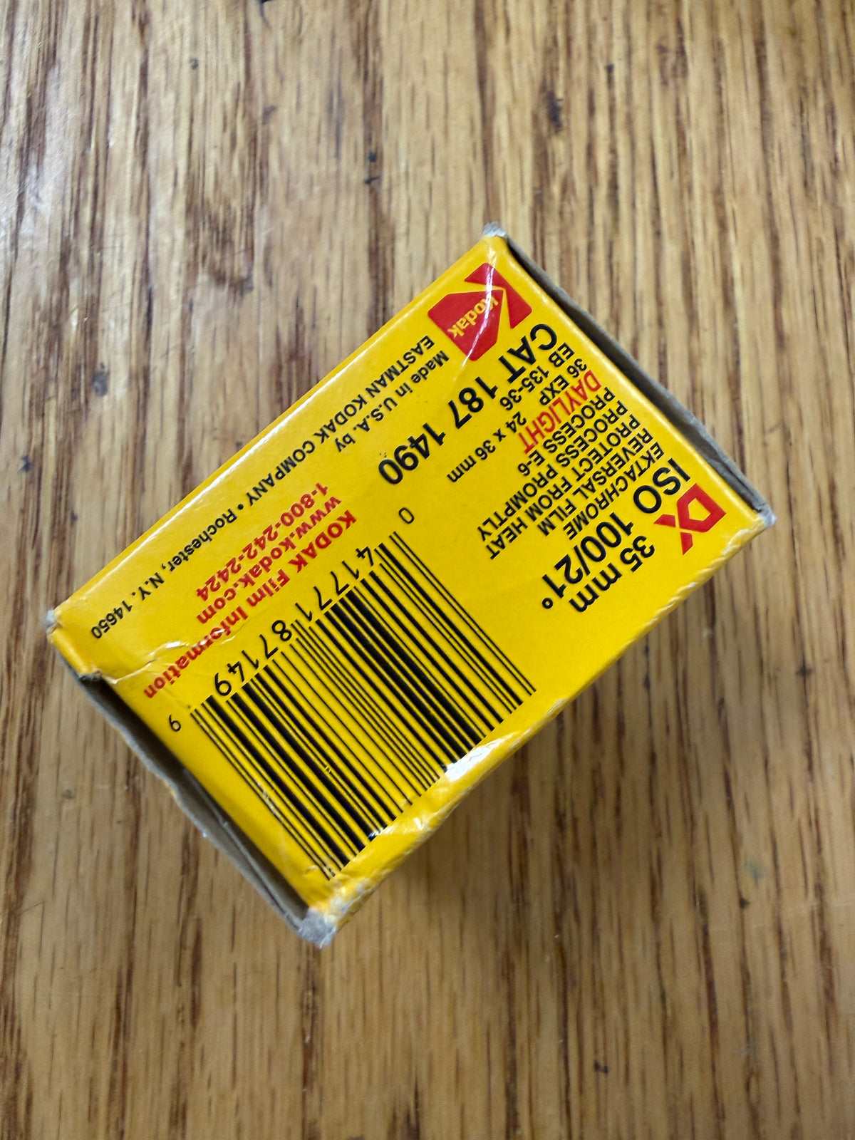 Kodak Professional Elite Chrome 100 35mm 36 exposure film roll