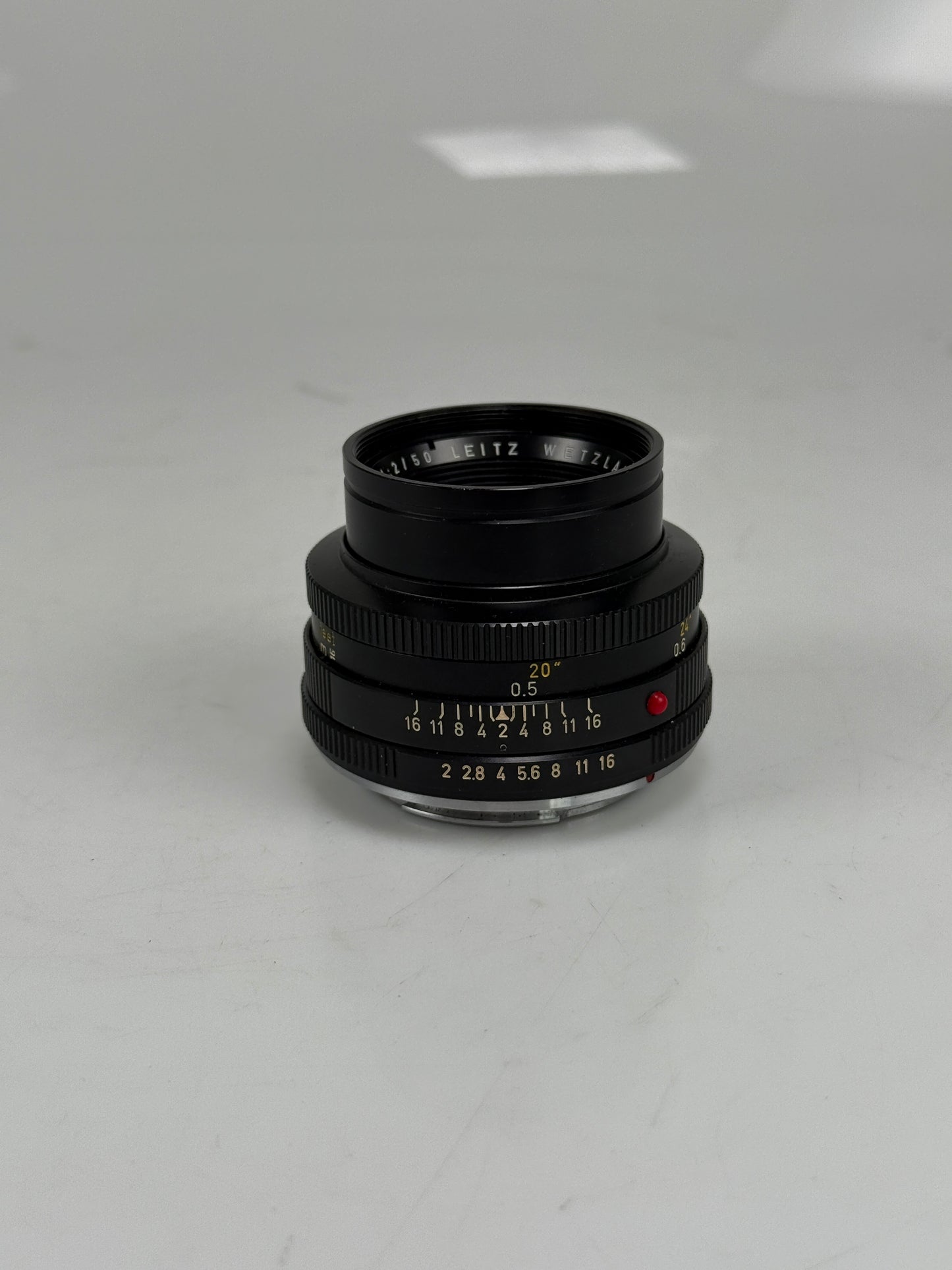 Leica 50mm f2 Summicron-R 1-Cam Lens
