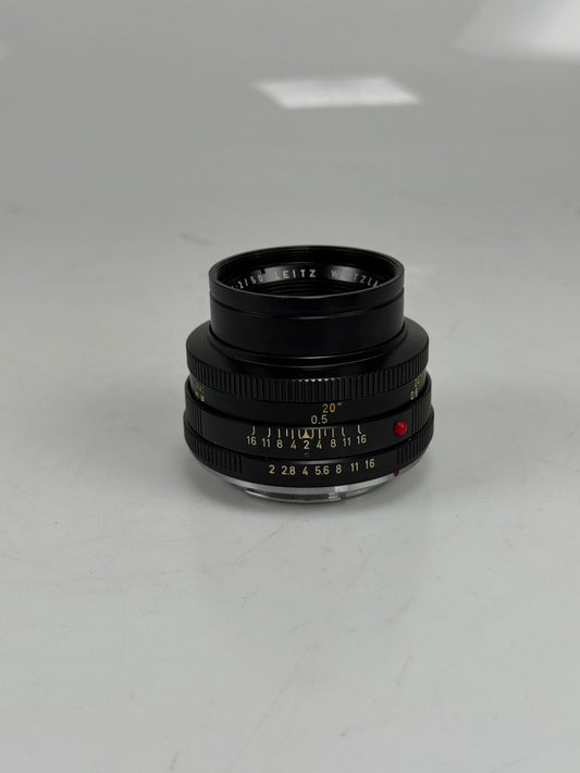 Leica 50mm f2 Summicron-R 1-Cam Lens