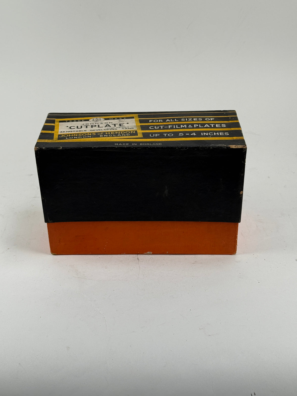 Johnson Cutplate Adjustable Developing Tank Up To 4x5 Inch for film & plate