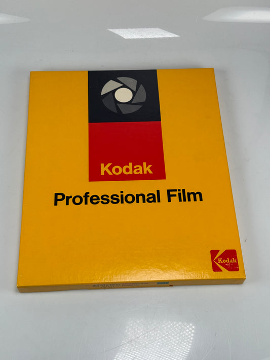 EXPIRED 10x12 KODAK 7302 FINE GRAIN POSITIVE FILM 25 SHEETS