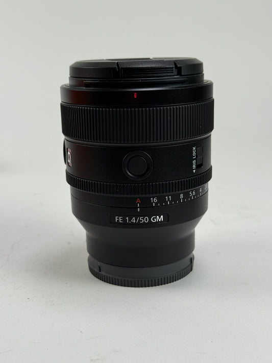 Sony FE 50mm f1.4 GM SEL50F14GM lens