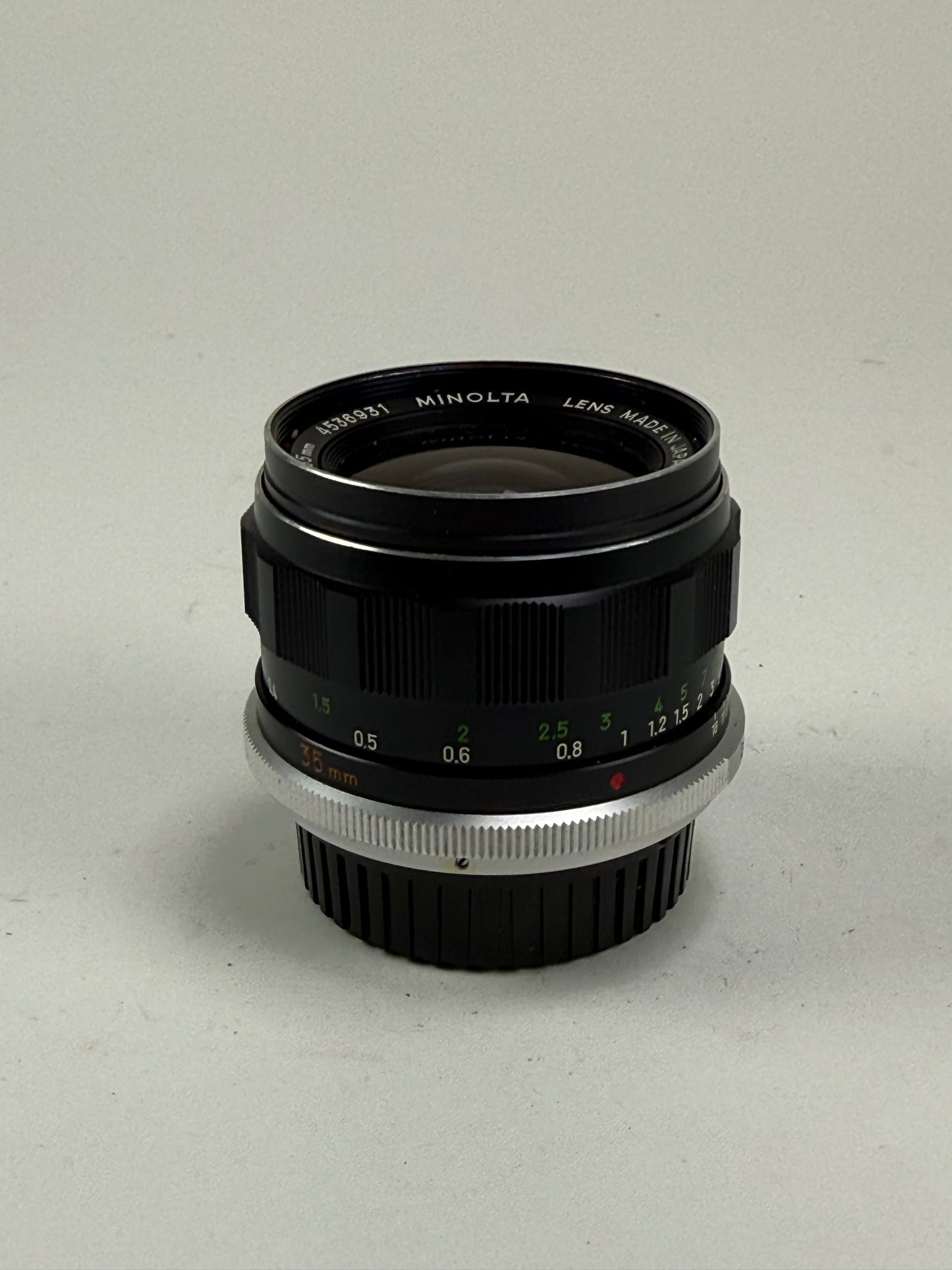 Minolta 35mm f2.8 MC W Rokkor-HG Lens 35/2.8
