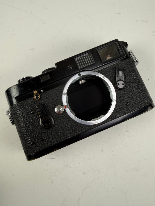 Leica M4 Mot 35mm rangefinder film camera original Black Paint