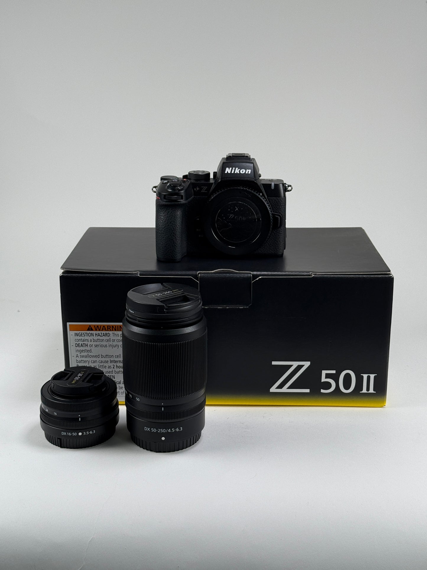 Nikon Z50 II Mirrorless Camera with 16-50mm & 50-250mm Lenses kit