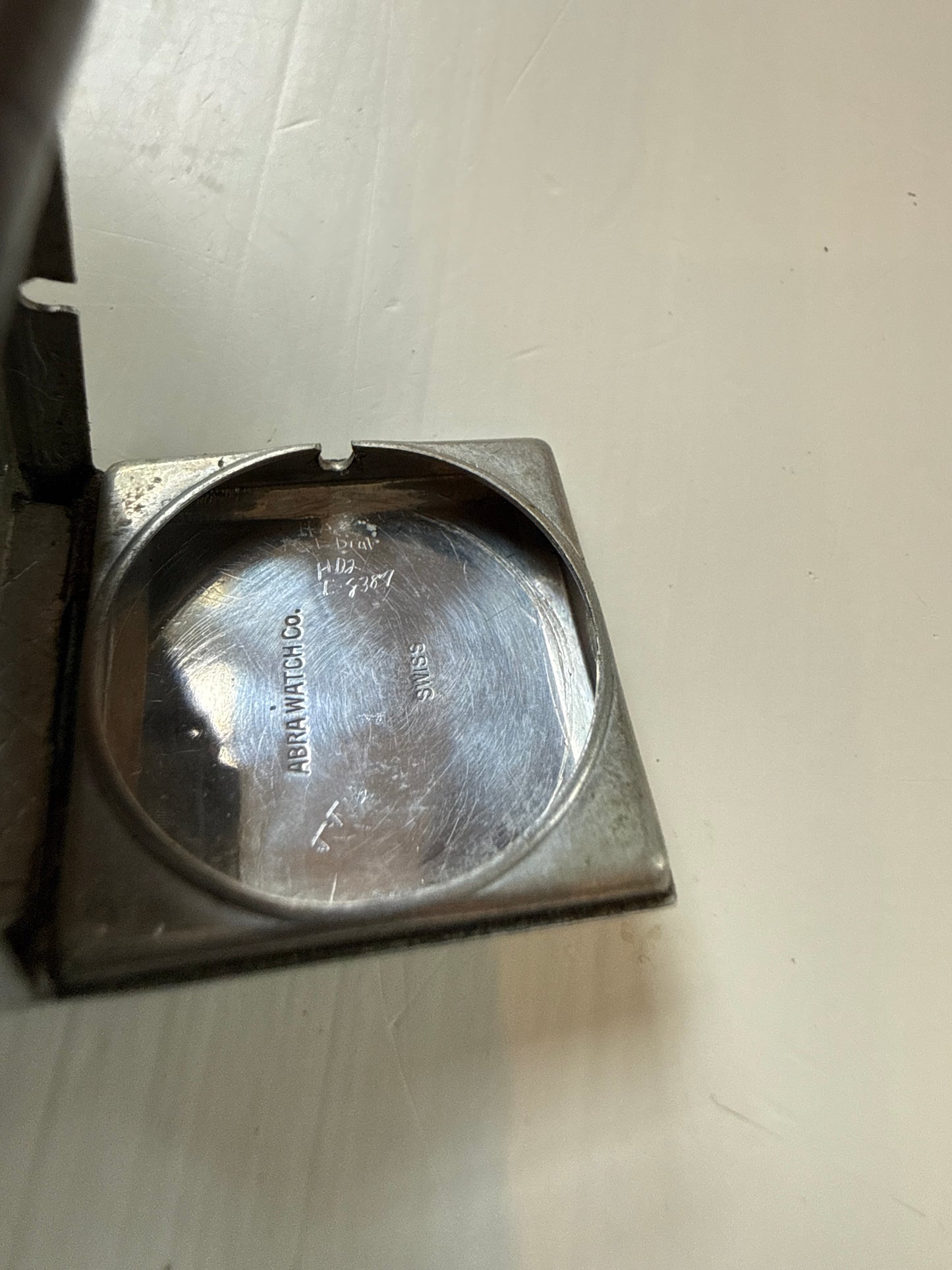Vintage abra square wrist watch