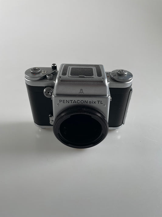 Pentacon Six TL Medium Format 6x6 Film Camera waist level finder