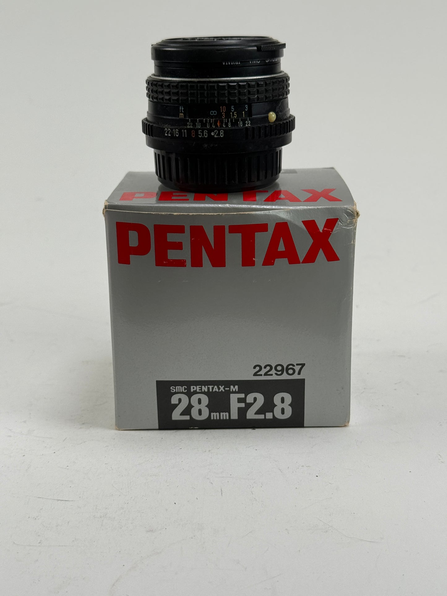 SMC Pentax-M 28mm f2.8 Wide Angle Prime K Mount Lens