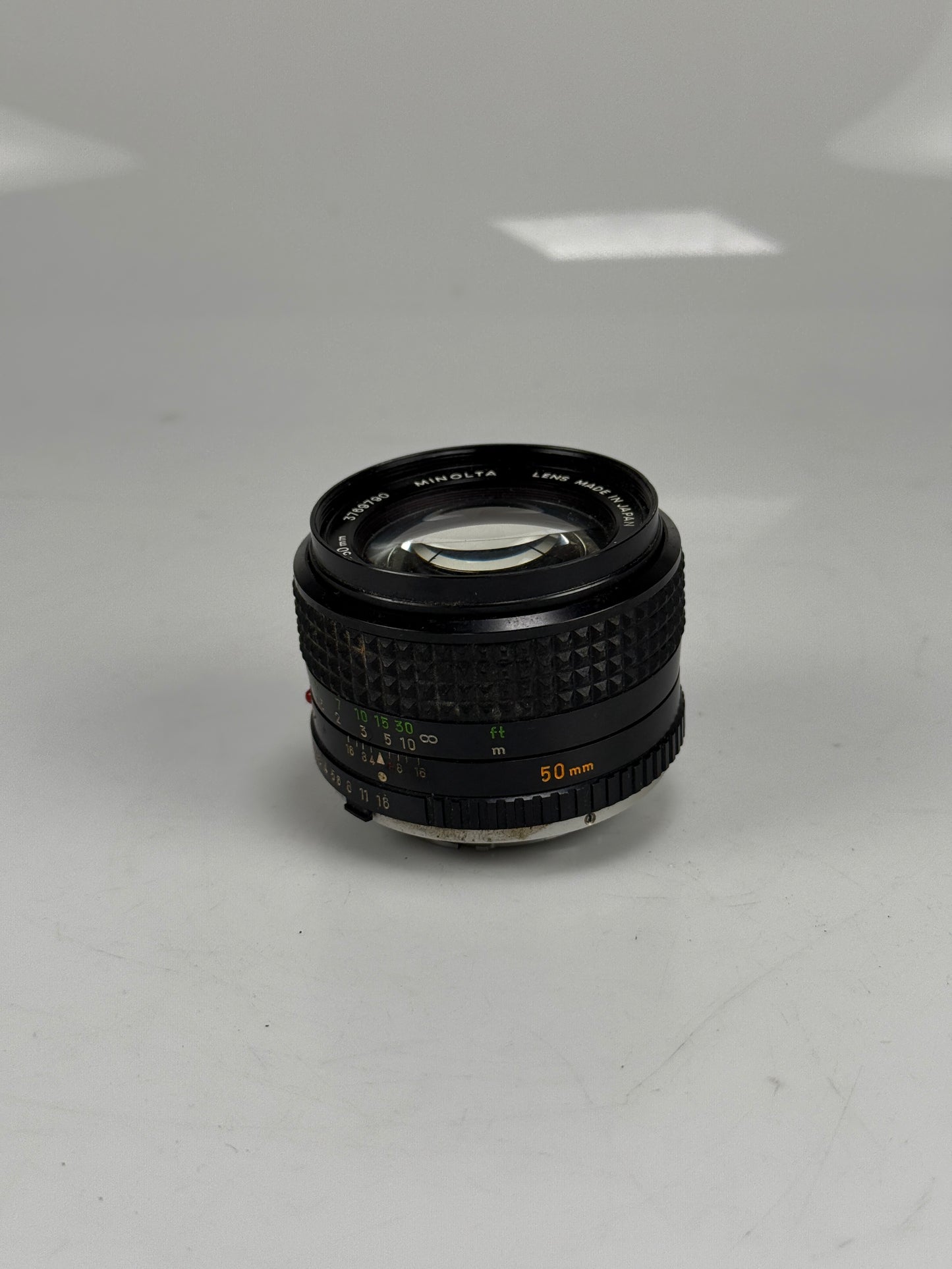 Minolta MD Rokkor-X 50mm f1.4 manual focus lens