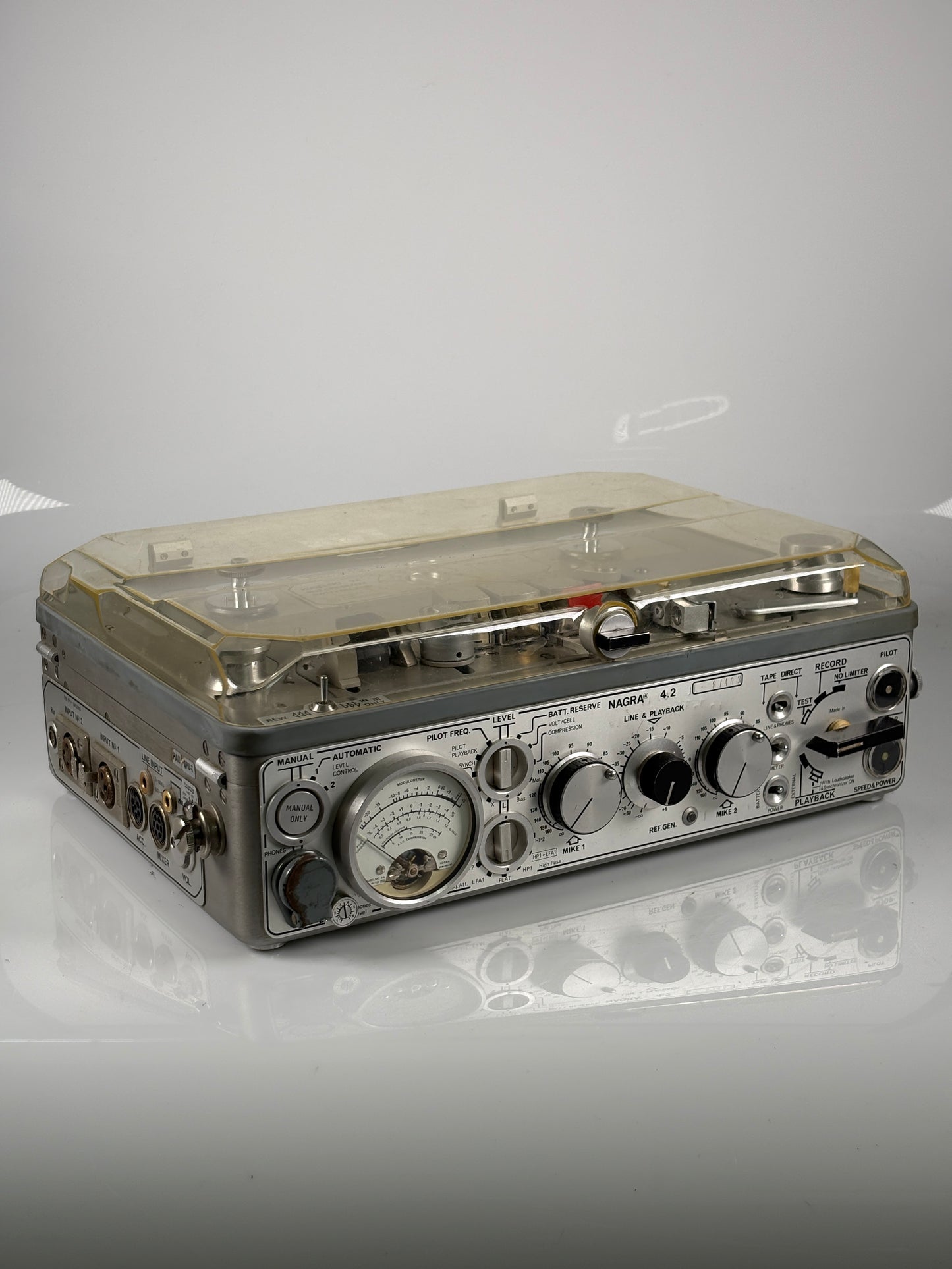 Kudelski Nagra 4.2 Reel to reel field tape recorder RARE