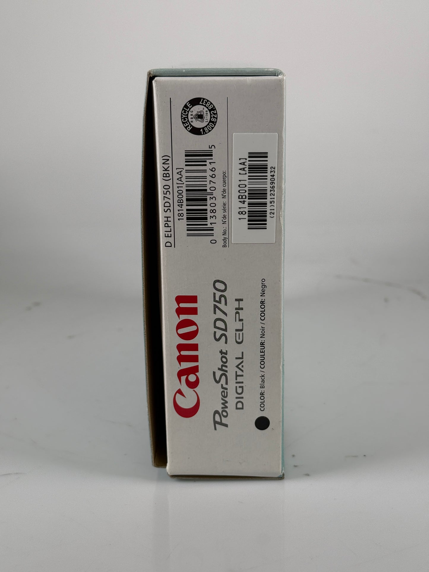 Canon PowerShot SD750 Digital Camera 6.0 MP Battery