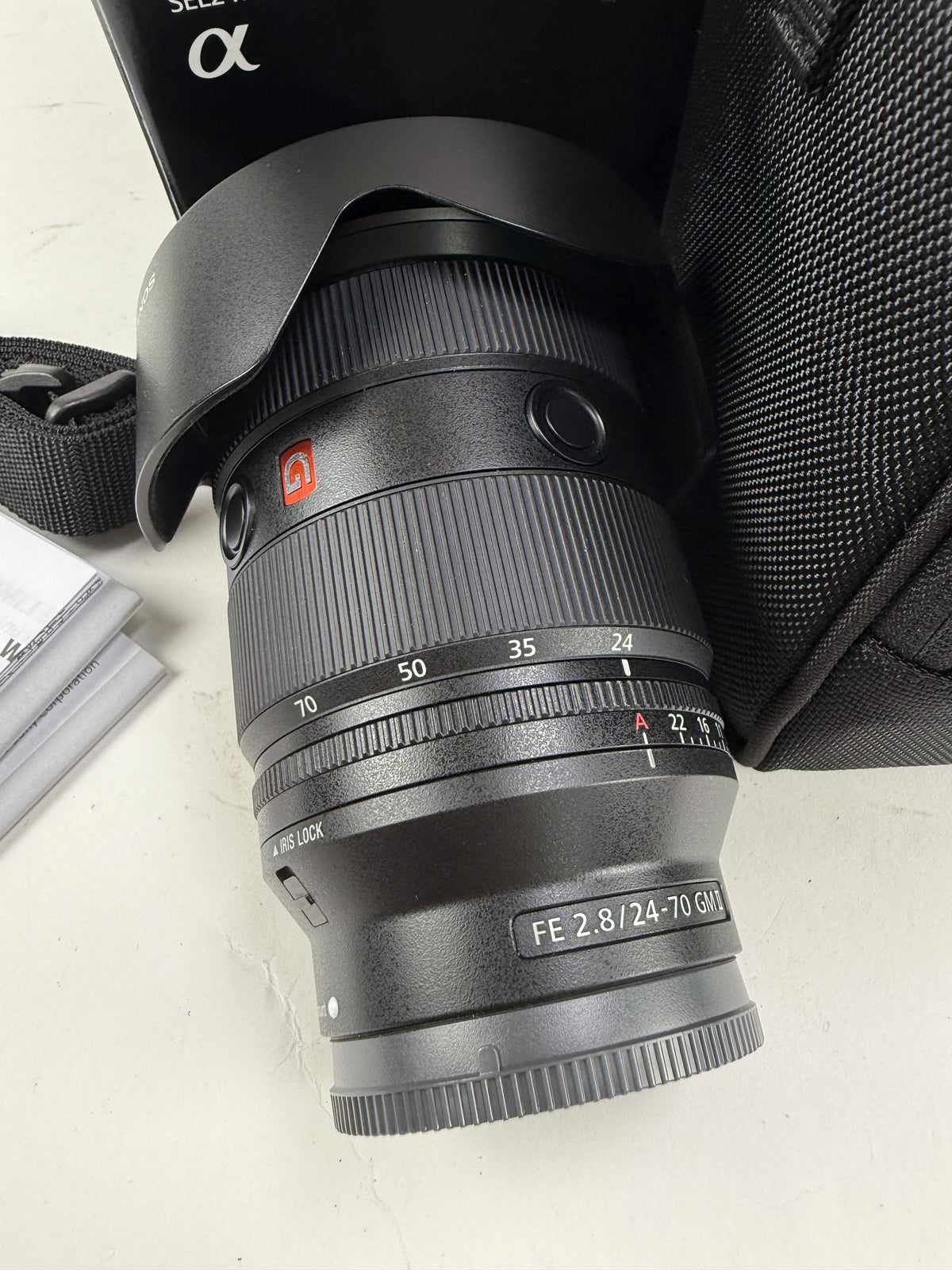 Sony FE 24-70mm f2.8 GM II E-Mount Camera Lens - Black