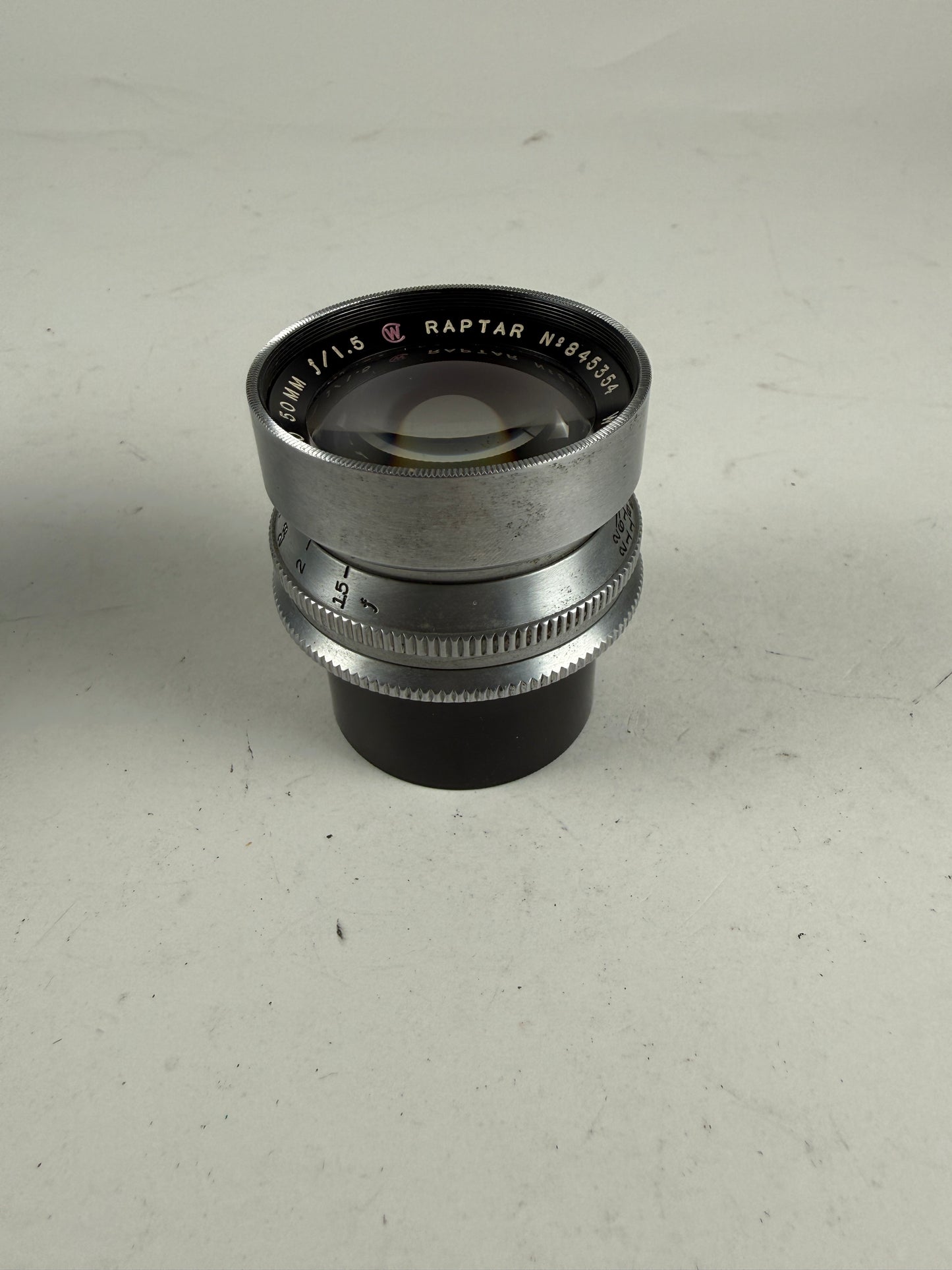 Wollensak Dumont Cro Raptar 50mm f1.5 Lens for Rare