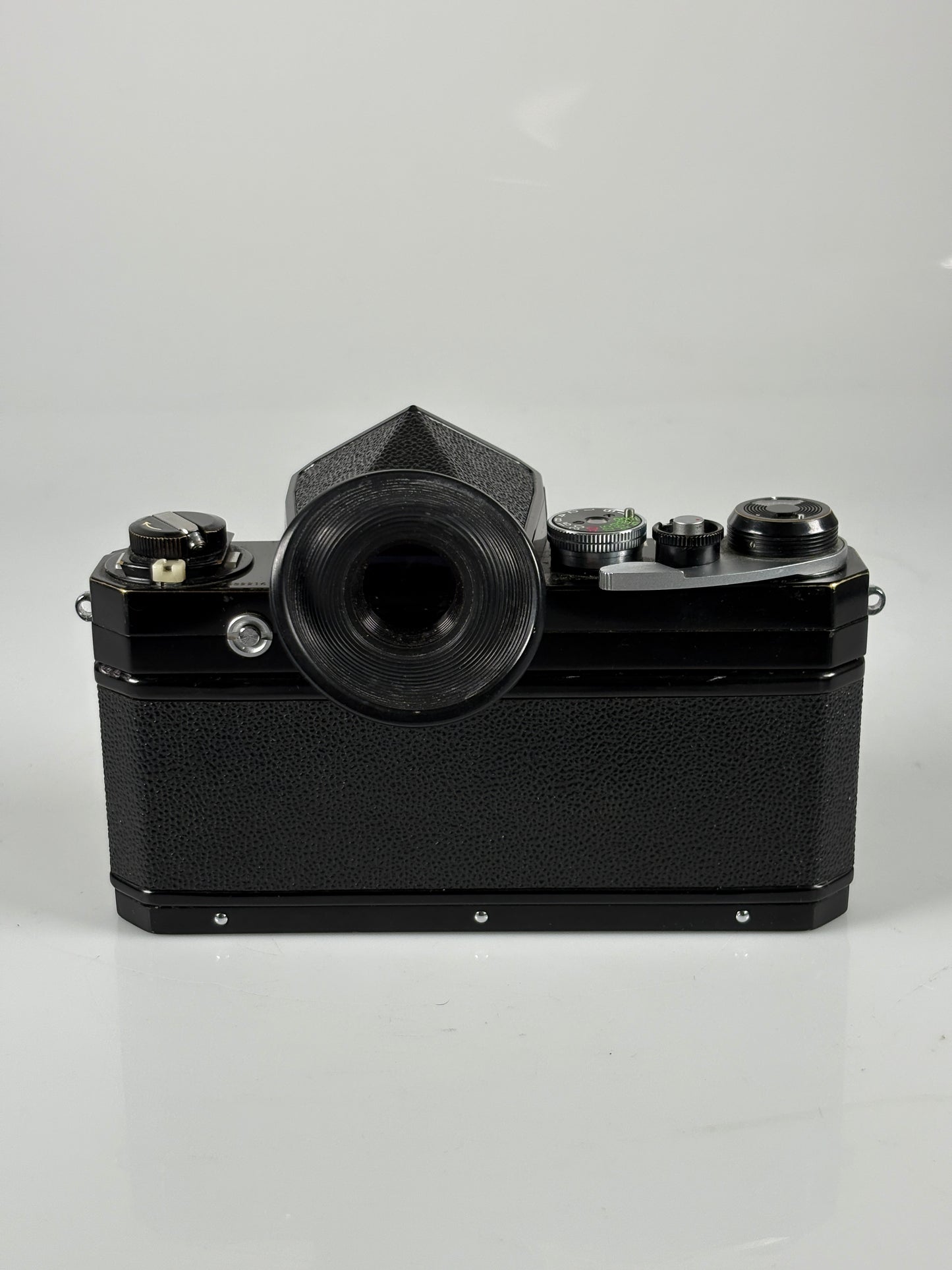 Nikon F Black body prism eye level finder 35mm film camera