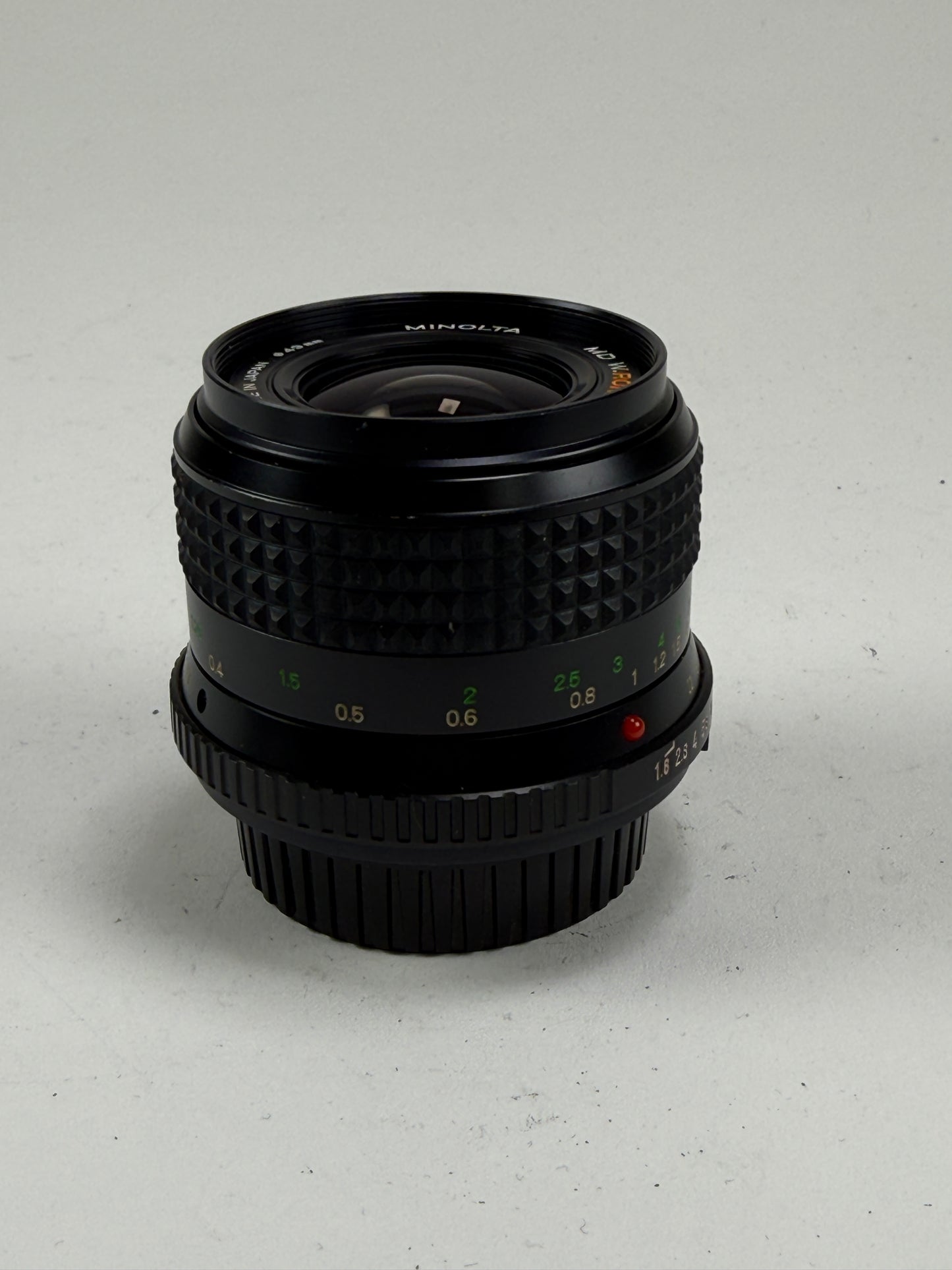 Minolta MD W Rokkor-X 35mm f1.8 Prime lens