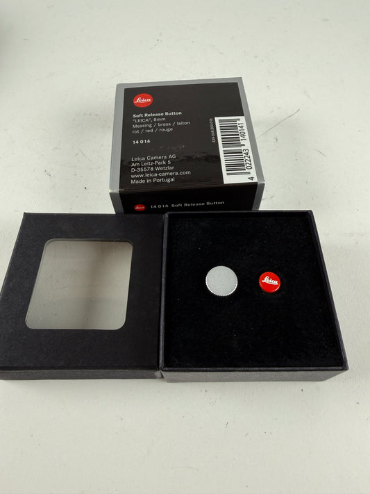 Leica Soft Release Button 8mm 14014 red