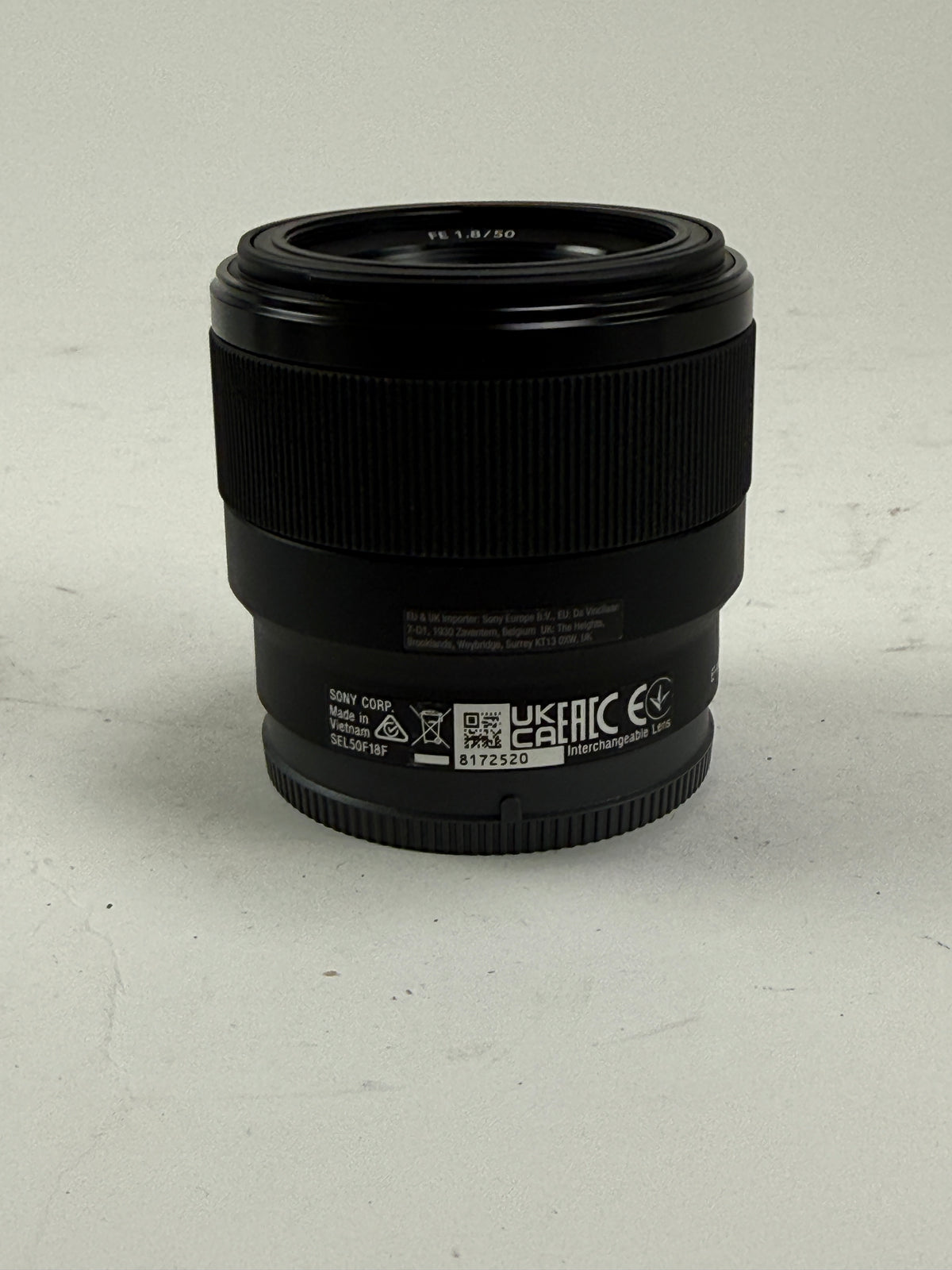 Sony FE 50mm f1.8 Lens E-Mount SEL50F18F