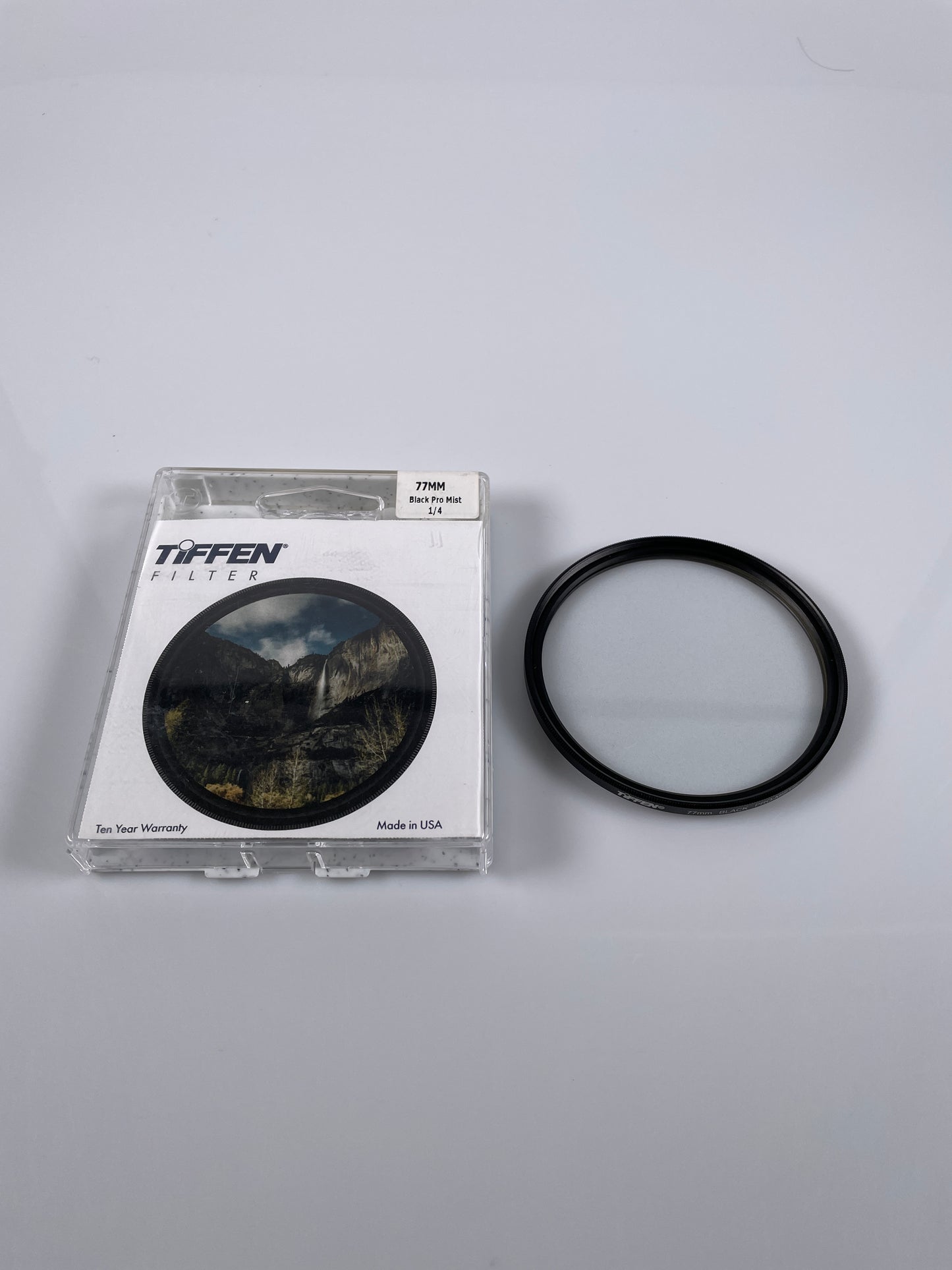 Tiffen 77mm Black Pro-Mist 1/4 Filter Halation Diffusion Filters