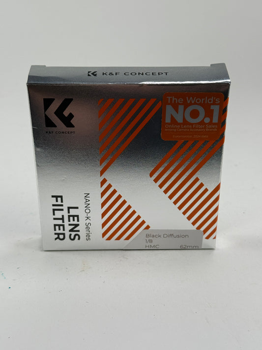 K&F Concept 62mm Nano-K Black Diffusion 1/8 HMC Filter