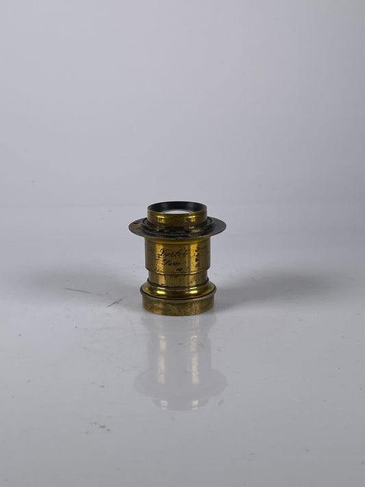 Darlot Paris No 2 Hemispherique Rapide Brass Lens
