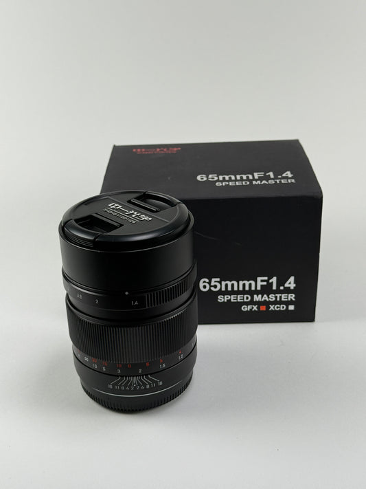 Mitakon Zhongyi Speedmaster 65mm f1.4 Lens for Fuji GFX mount camera
