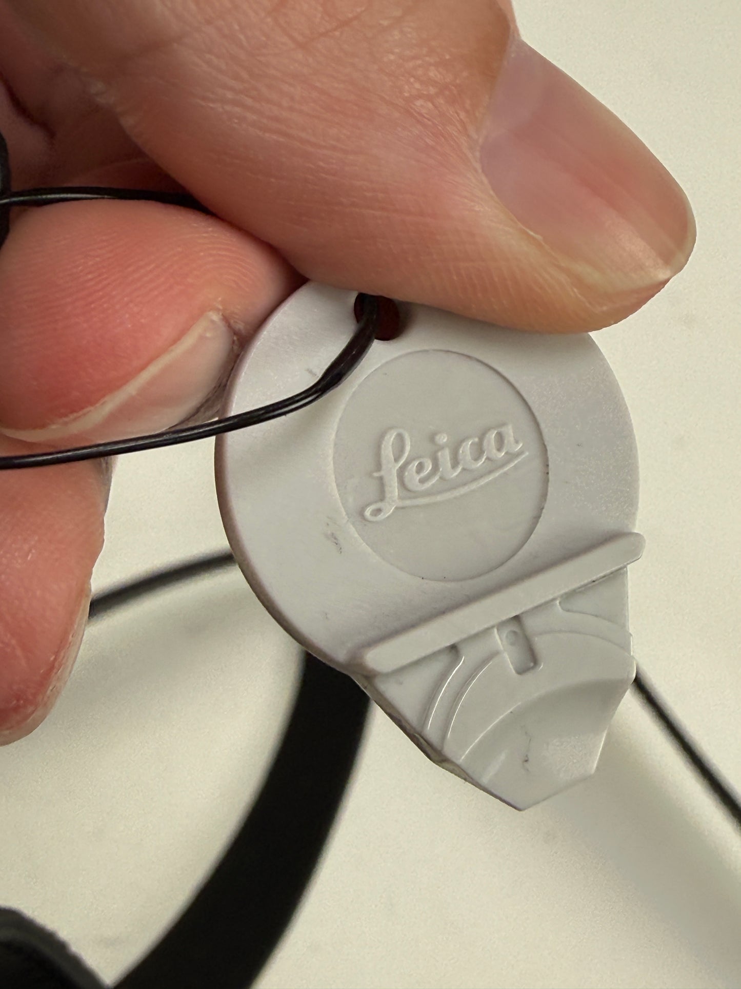 Leica Genuine Original Black Camera Leather Neck Strap
