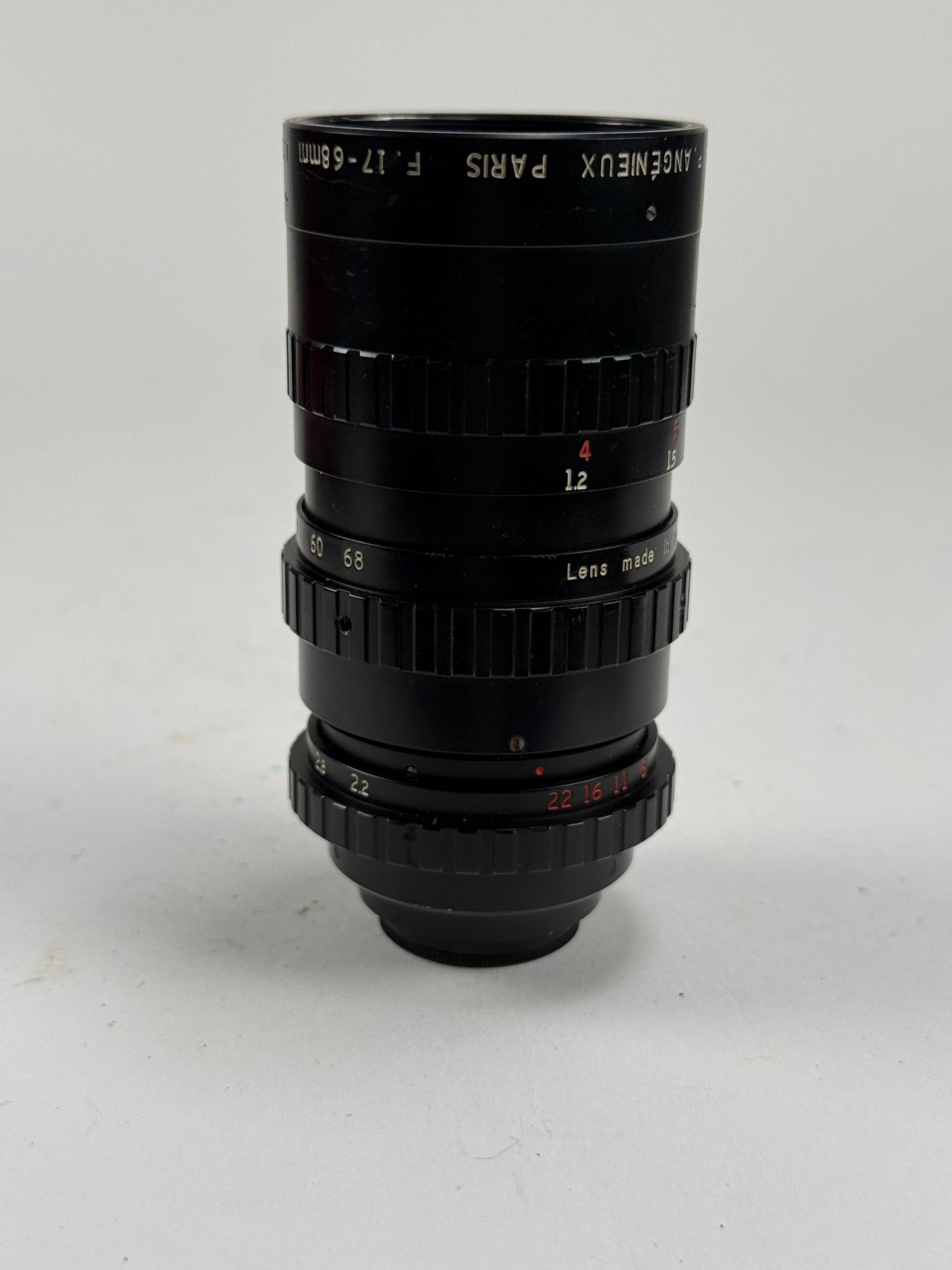 Angenieux Paris 17-68mm f2.2 Type 4x17B C-Mount Lens