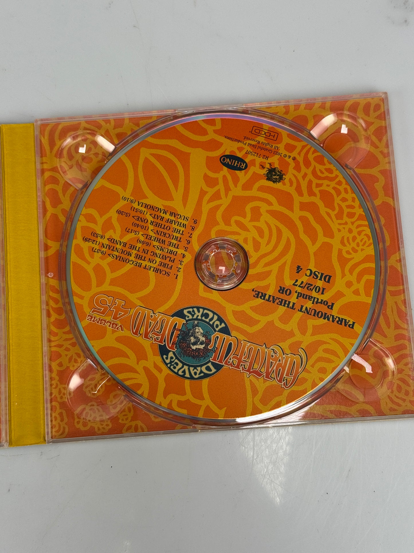 Grateful Dead. Dave’s Picks. vol. 45. Portland, OR 10/1/77 & 10/2/1977.