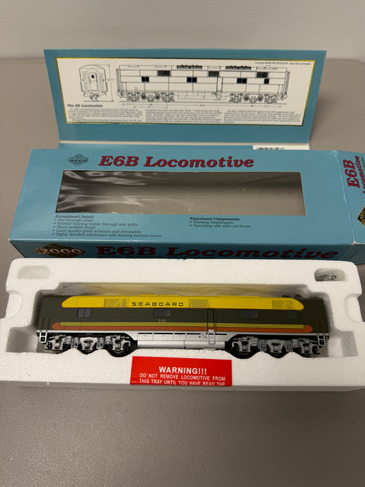Walthers 23236 HO Locomotive Seaboard 3101 Proto 2000-Sal E6B (dummy)
