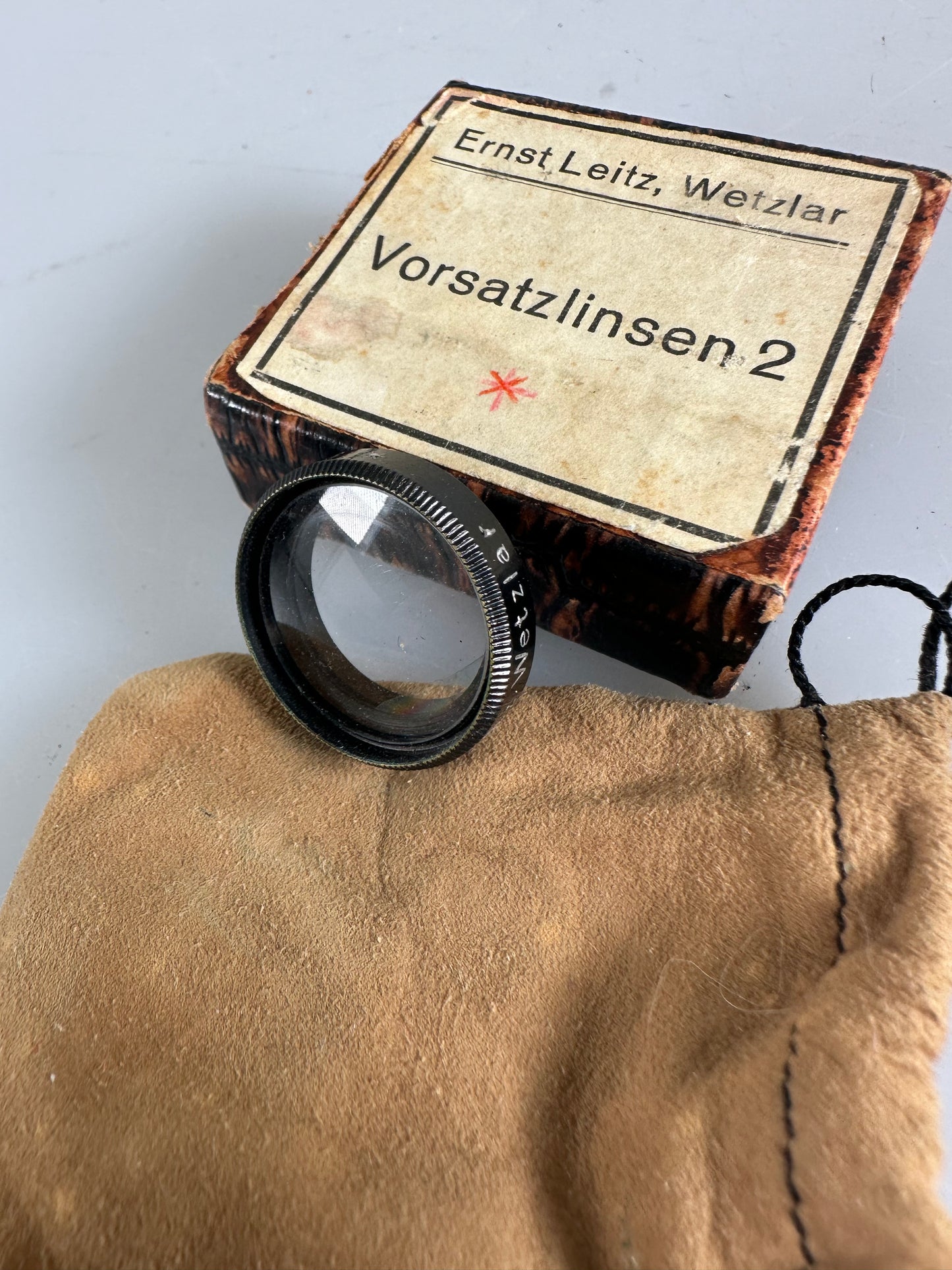 Leica Vorsatzlinsen 2 Close-up #2 Filter for elmar Leica I model A