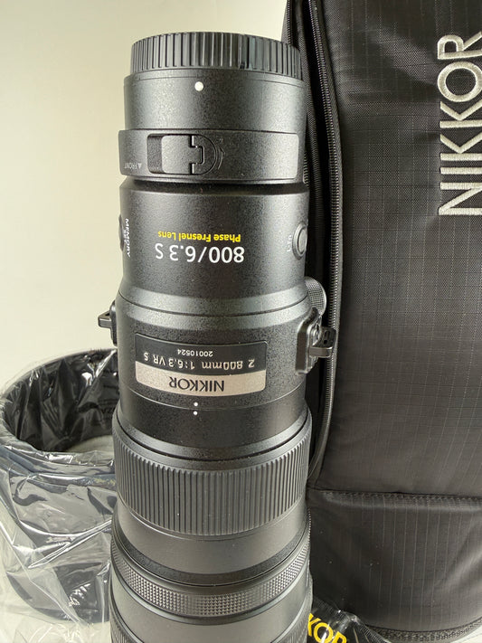 Nikon Nikkor Z 800mm f6.3 VR S Lens