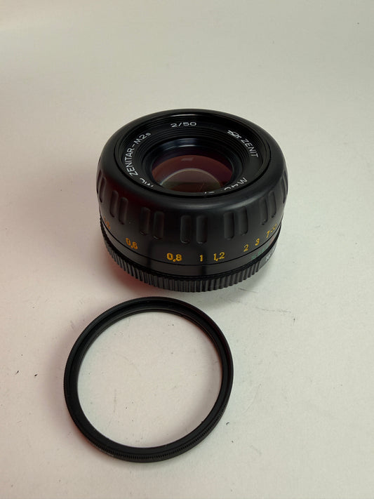 Zenit MC Zenitar-M2s 50mm F2 M46×0.75 M42 mount lens