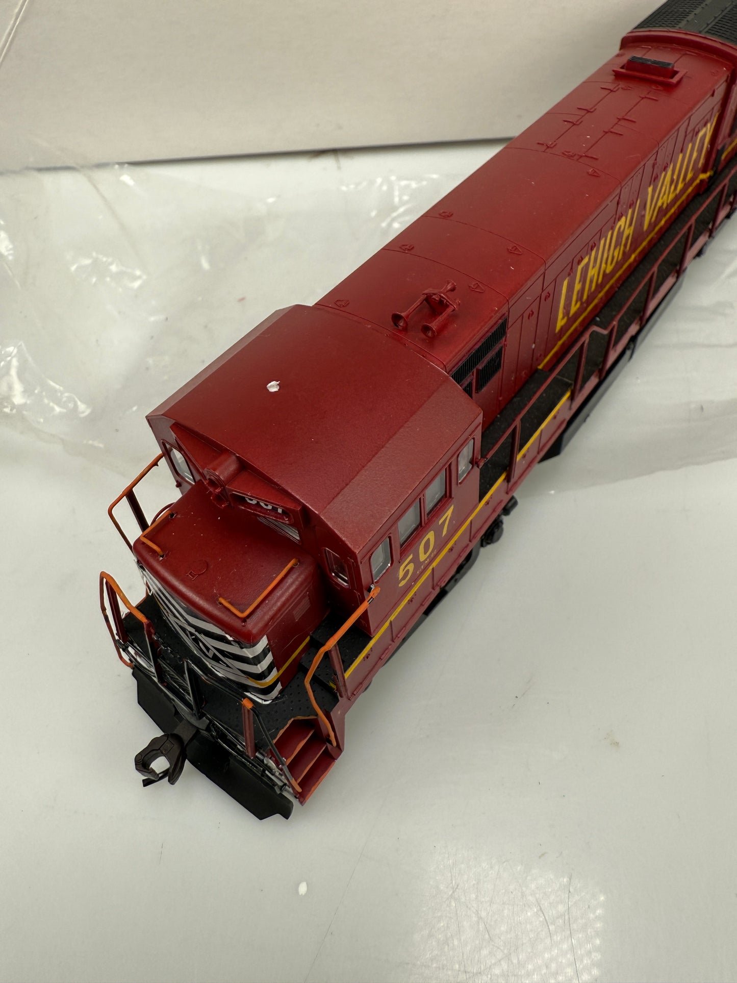 Atlas HO Lehigh Valley 507 U32B Locomotive low noise