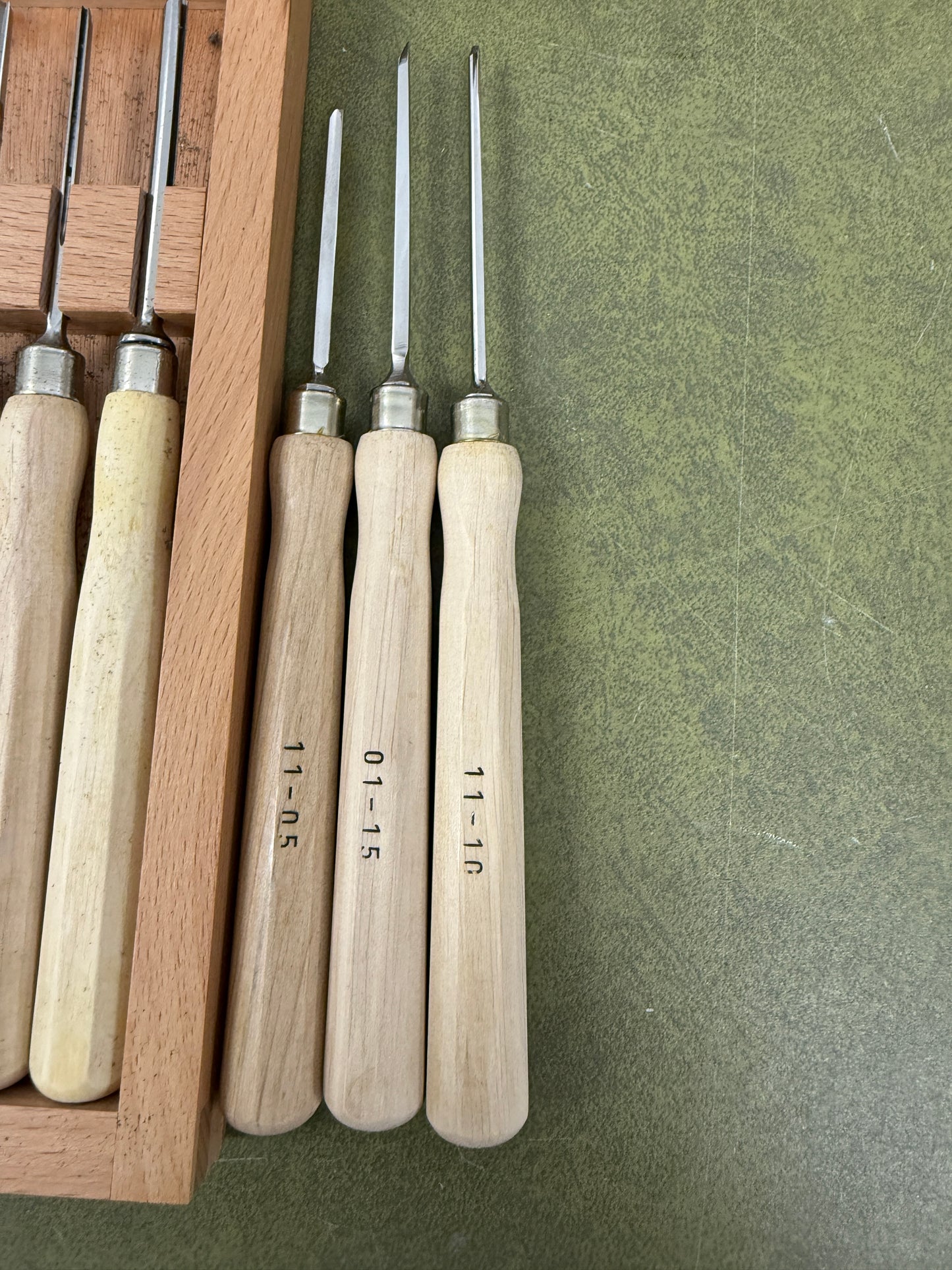 Two Cherries Micro Carving Tool Set of 17, Quality German Made Tools