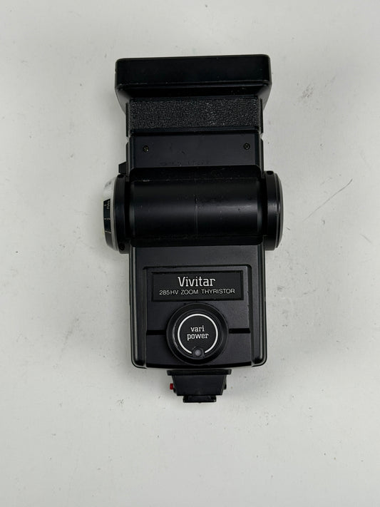 Vivitar 285 Auto Electronic camera Flash Zoom Thyristor