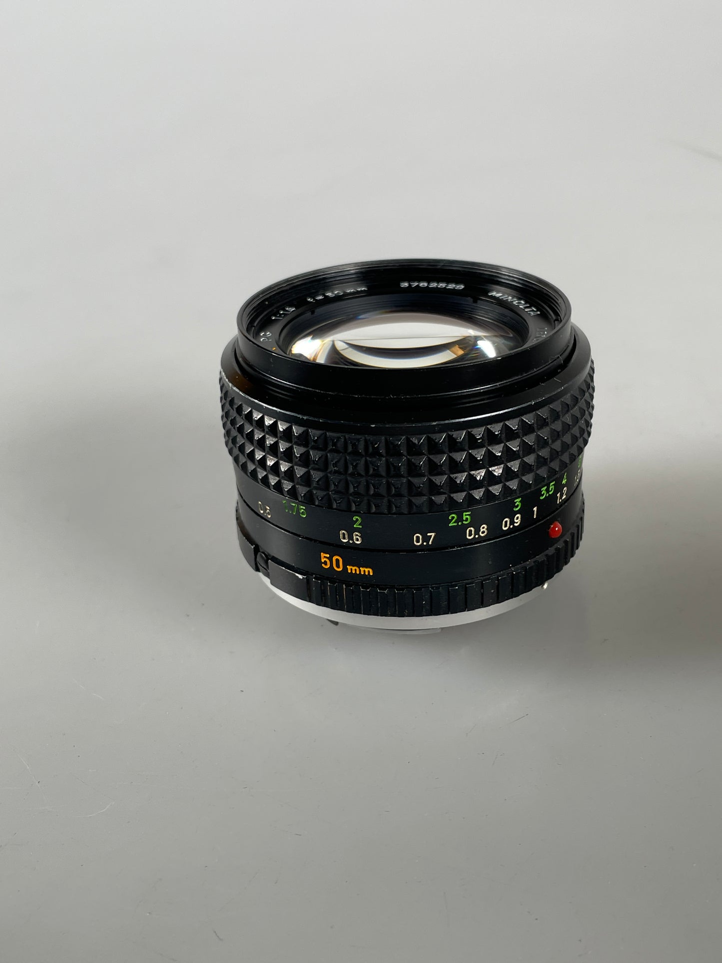 Minolta MC Rokkor-X PG 50mm f1.4 manual focus lens