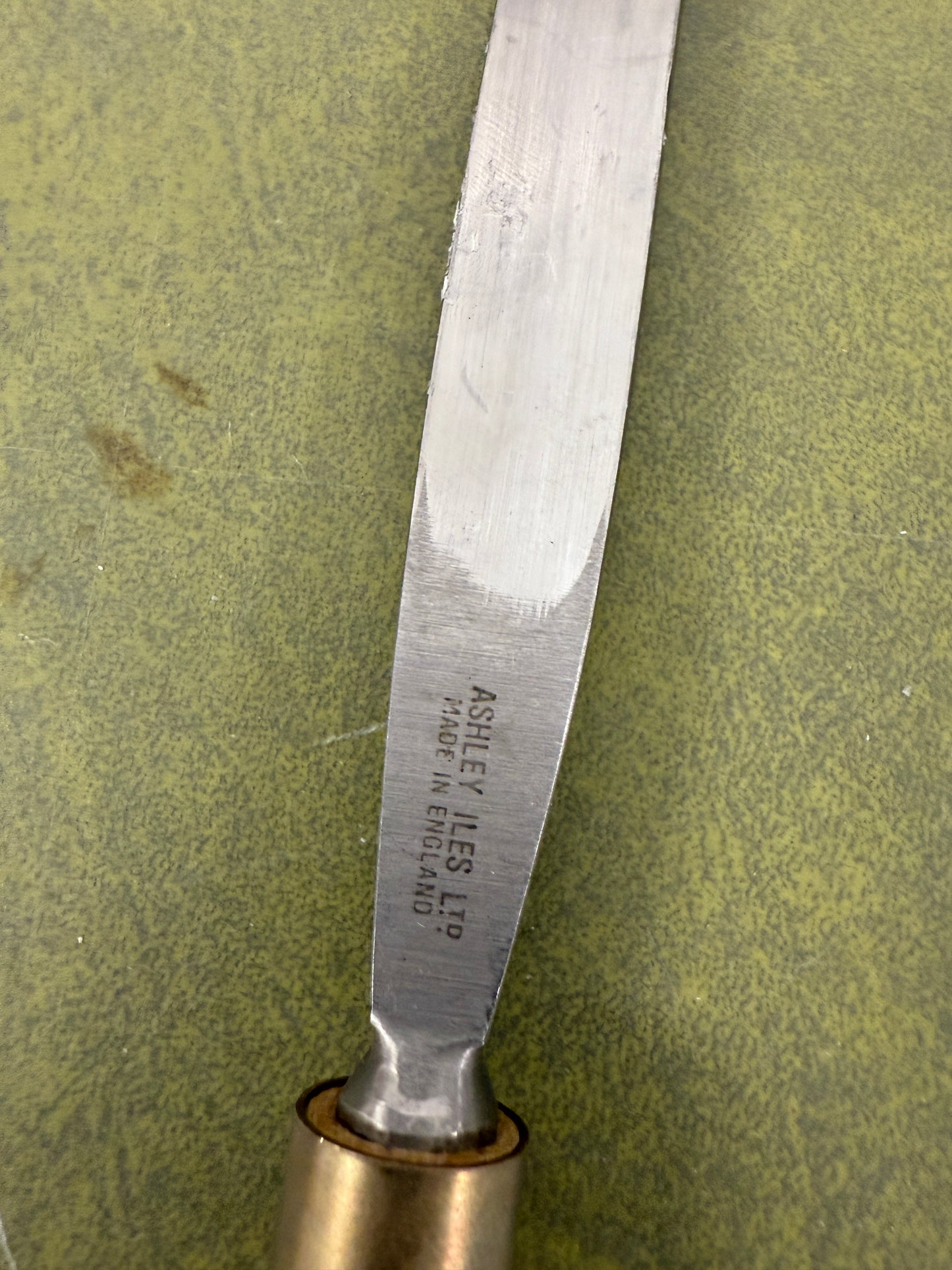 Vintage Ashley Iles Carving Gouge No 4 Chisel