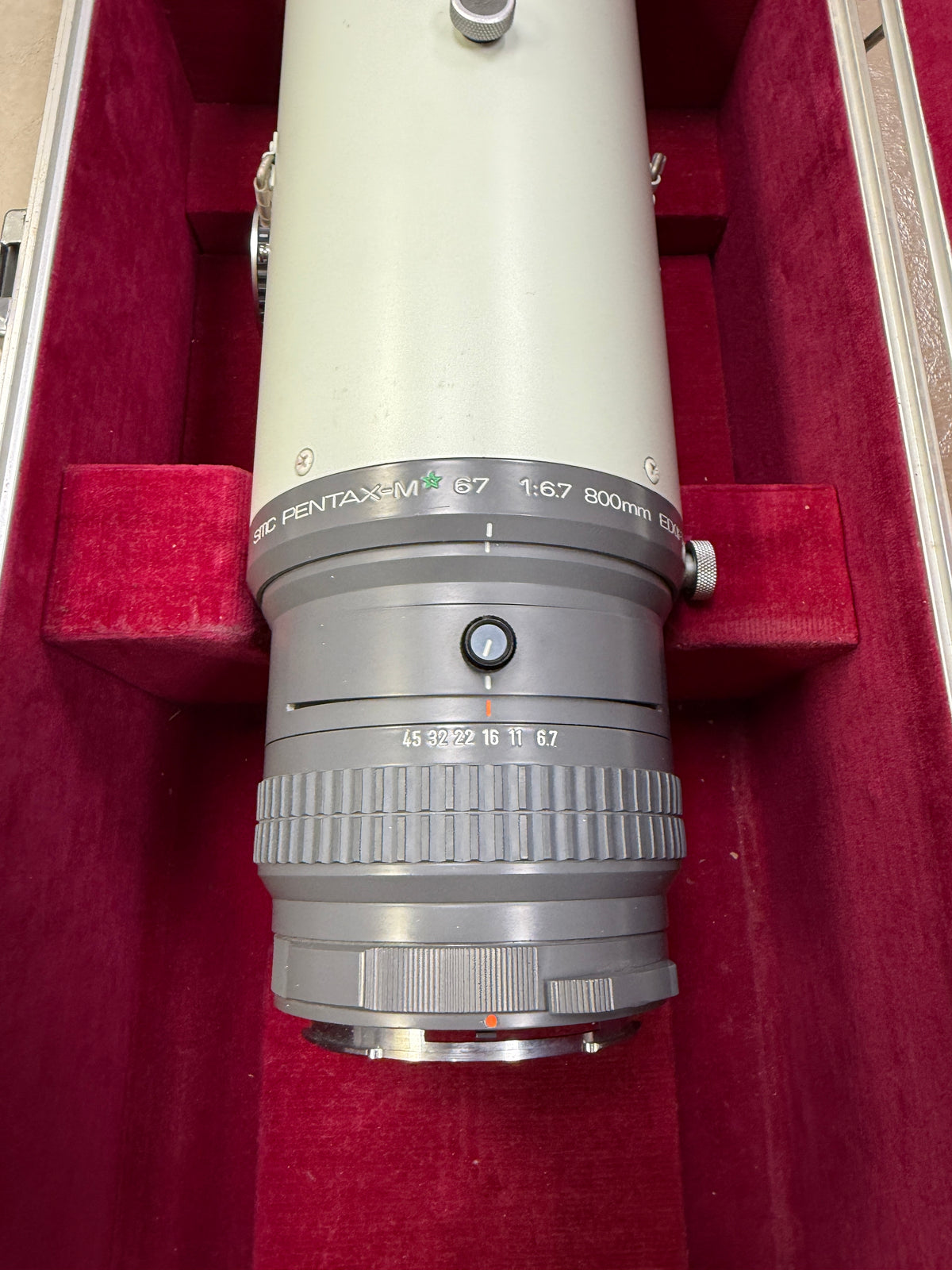 SMC Pentax* 67 800mm f6.7 ED IF GREEN STAR Lens 6x7