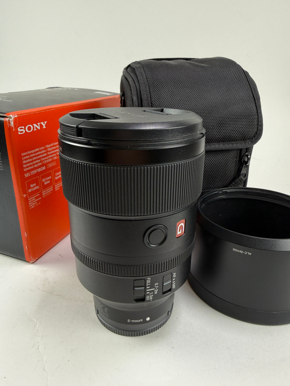 Sony FE 135mm F1.8 GM Telephoto Lens for Sony E Mount (SEL135F18GM)