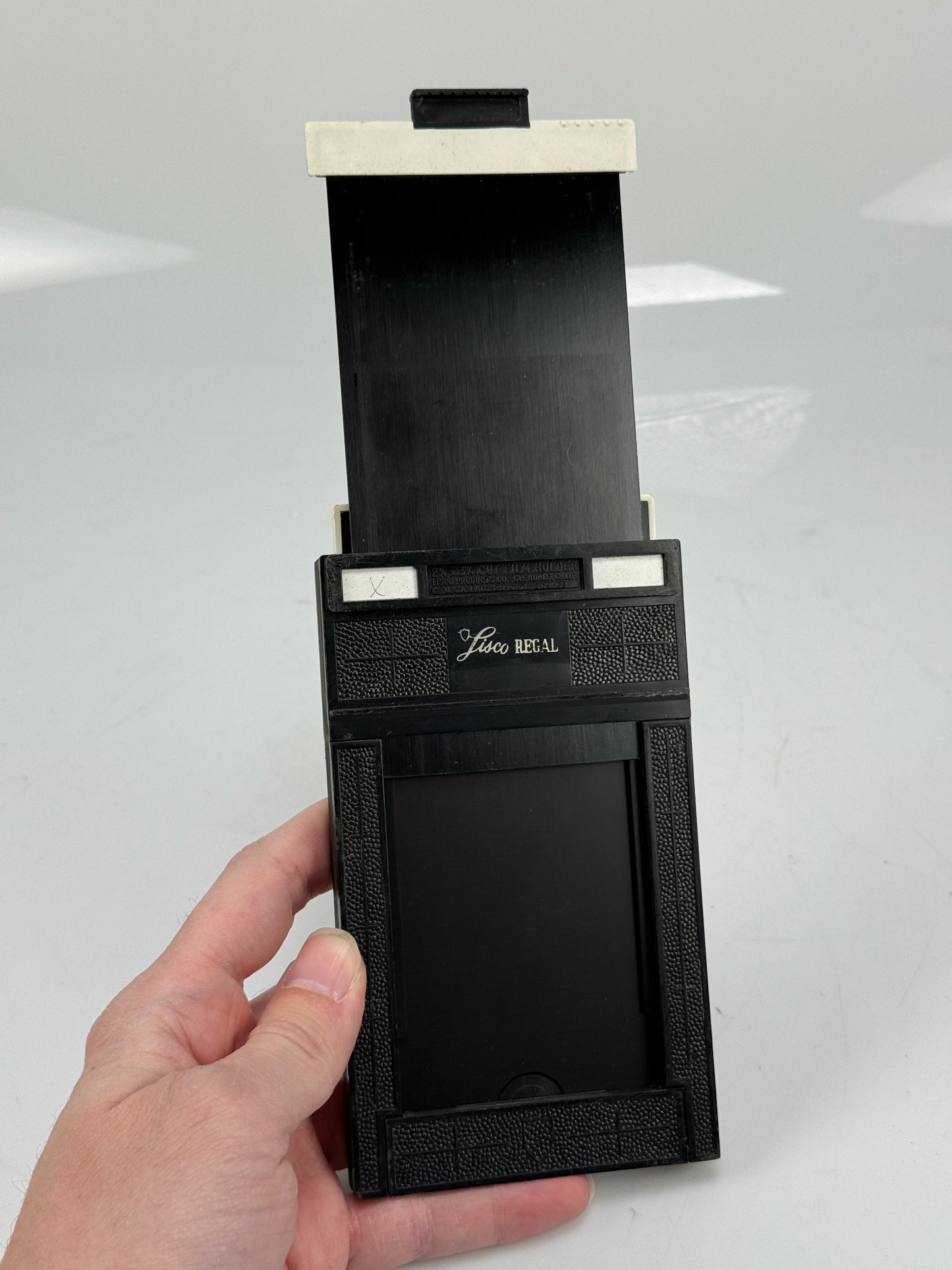 Lisco regal plastic 2 1/4 x 3 1/4 2x3 film holder